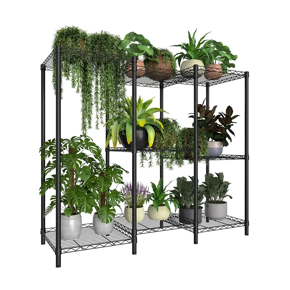 

8-Tier Plant Stand For Indoor Outdoor,Multiple Plants Plant Rack,Adjustable Plant Stand Suitable For Bedroom Living Room