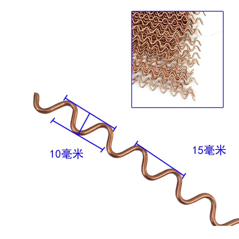 Dent Pulling Wavy Wires 320mm To 335mm Steel Spot Welding Electrodes Wave Wires Spotter Consumable Steel Dent Repair Tool