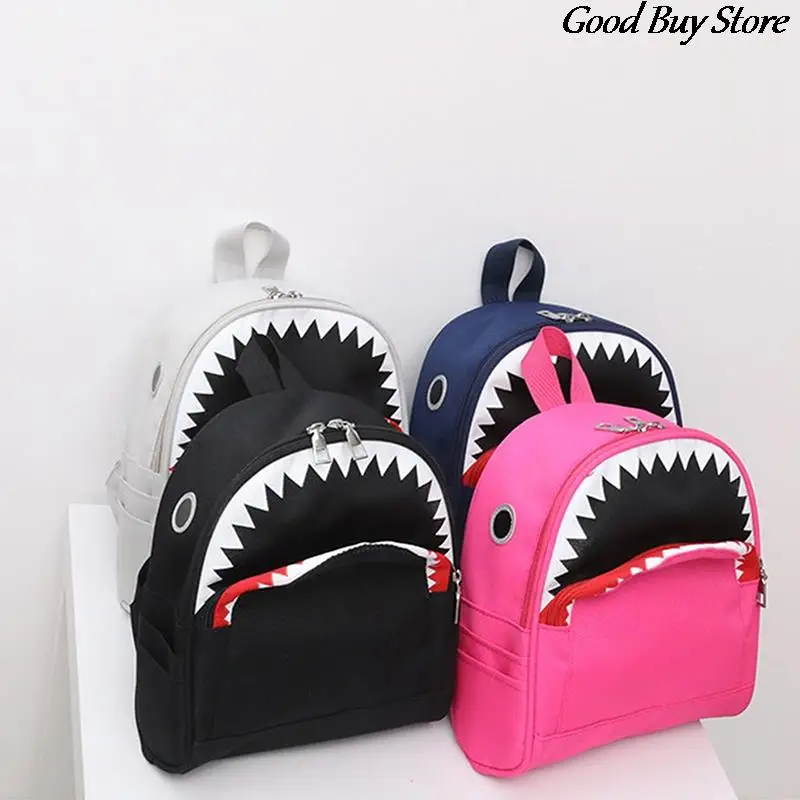 

3D Shark Backpack Children Fish School Cartoon Schoolbag Boys Girls Tote Backpacks Kindergarten Shoulder Mochila School Book Bag