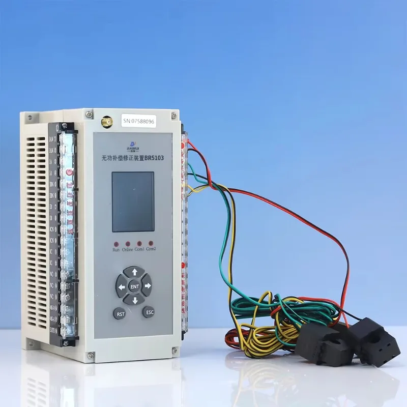 Energy-saving reactive power compensation correction device BR5103 increases power factor and reduces energy consumption
