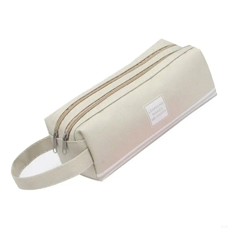 Large Capacity Pen Case Double Layered Pen Bag Pen Pouches for Student School