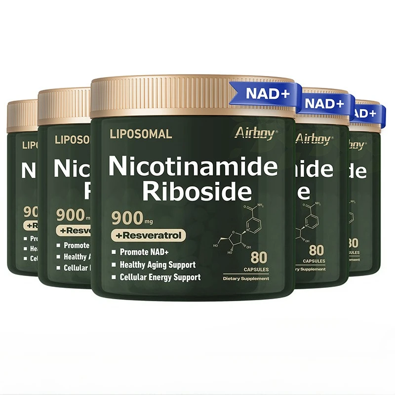 

80 шт. NAD+Supplement — липосомальный никотинамид, ребосид, максимальное увеличение энергии и ремонт ДНК для предотвращения старения