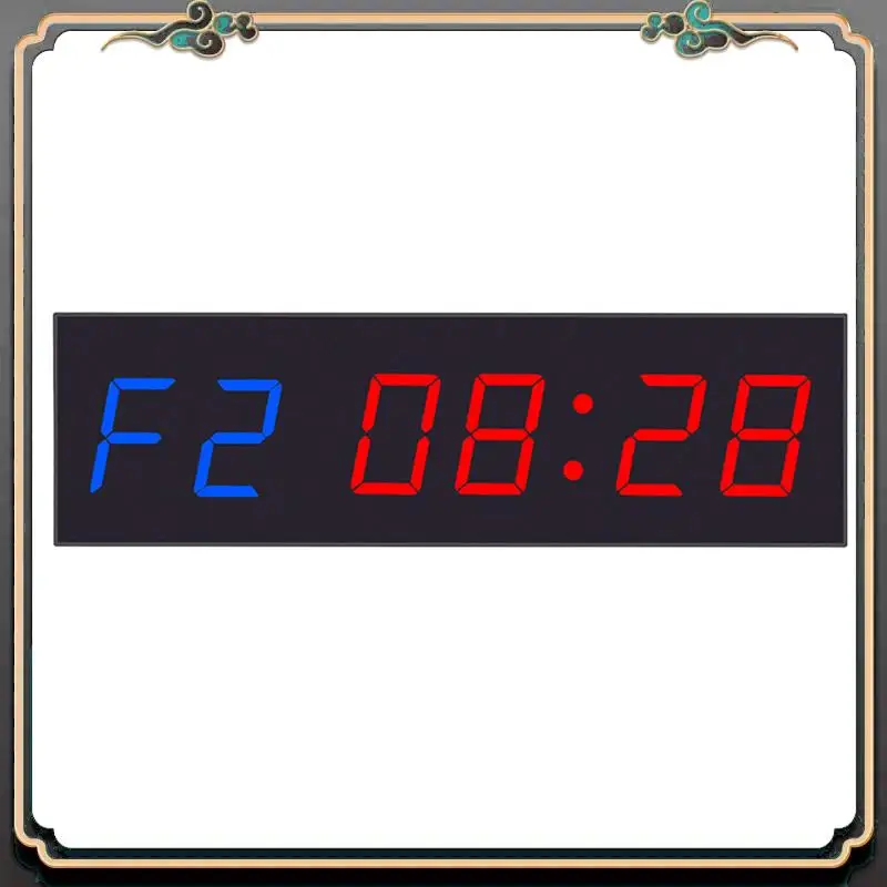 

B11A-6 цифровой таймер, светодиодный таймер с интервалом, программируемый обратный отсчет/вверх, секундомер, часы в реальном времени для домашнего спортзала, фитнеса