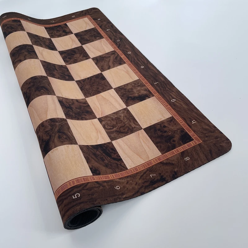 

Extra large size 52cm/ 20.5inch championship game chessboard, foldable and rollable soft rubber chessboard checkers board