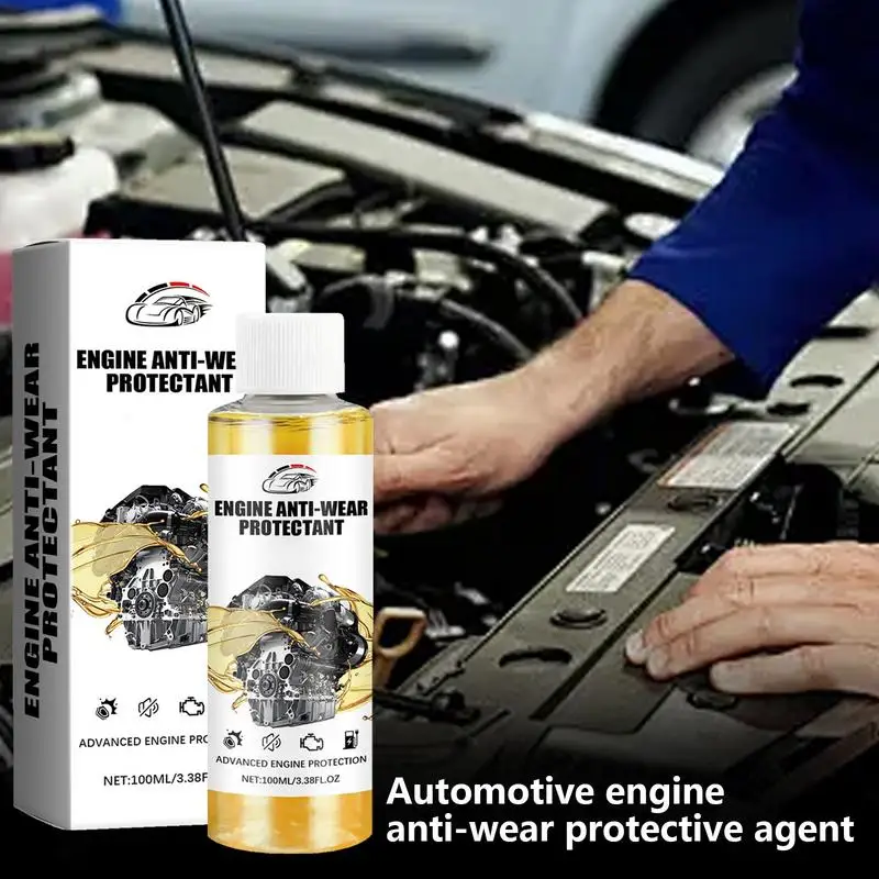 Engine Protectant Oil Anti-Wear Engine Protectant Oil 100ml Energy Saving Car Maintenance Supplies Engine Protectant Oil