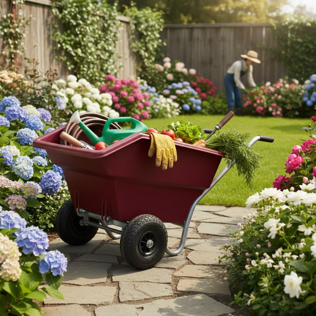 Carrinho de Mão Basculante de  - Junior Gardening Tools avaliação e preço