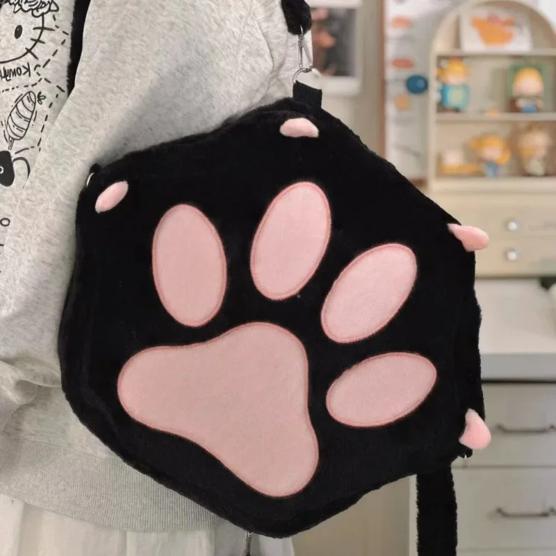 حقيبة ظهر لطيفة من القطيفة مع أشرطة قابلة للتعديل، حقيبة مدرسية جميلة JK للفتيات، حقيبة ظهر كرتونية للنساء والفتيات