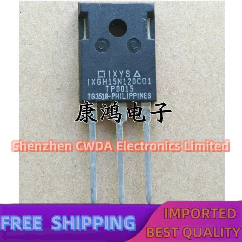 

10PCS-20PCS IXGH15N120CD1 TO-247 IGBT 15A/1200V In Stock Can Be Purchased