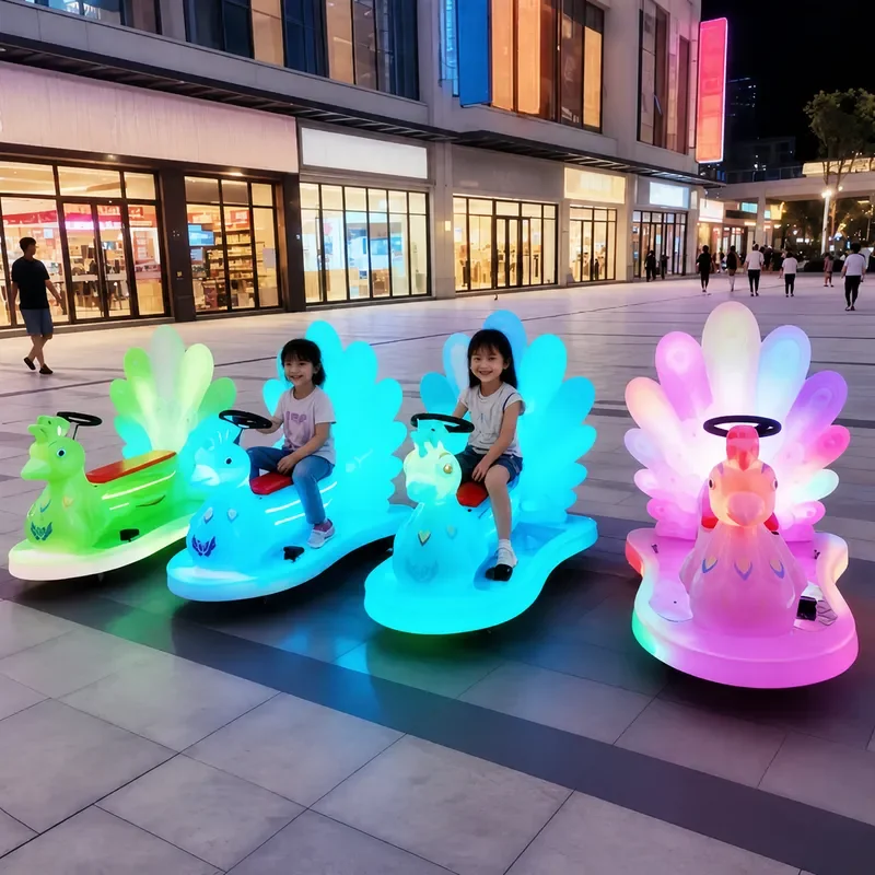 Square Amusement Vehicle Playground Shopping Mall Parent Child Seating for Adults Source Factory Supply with Bubbles