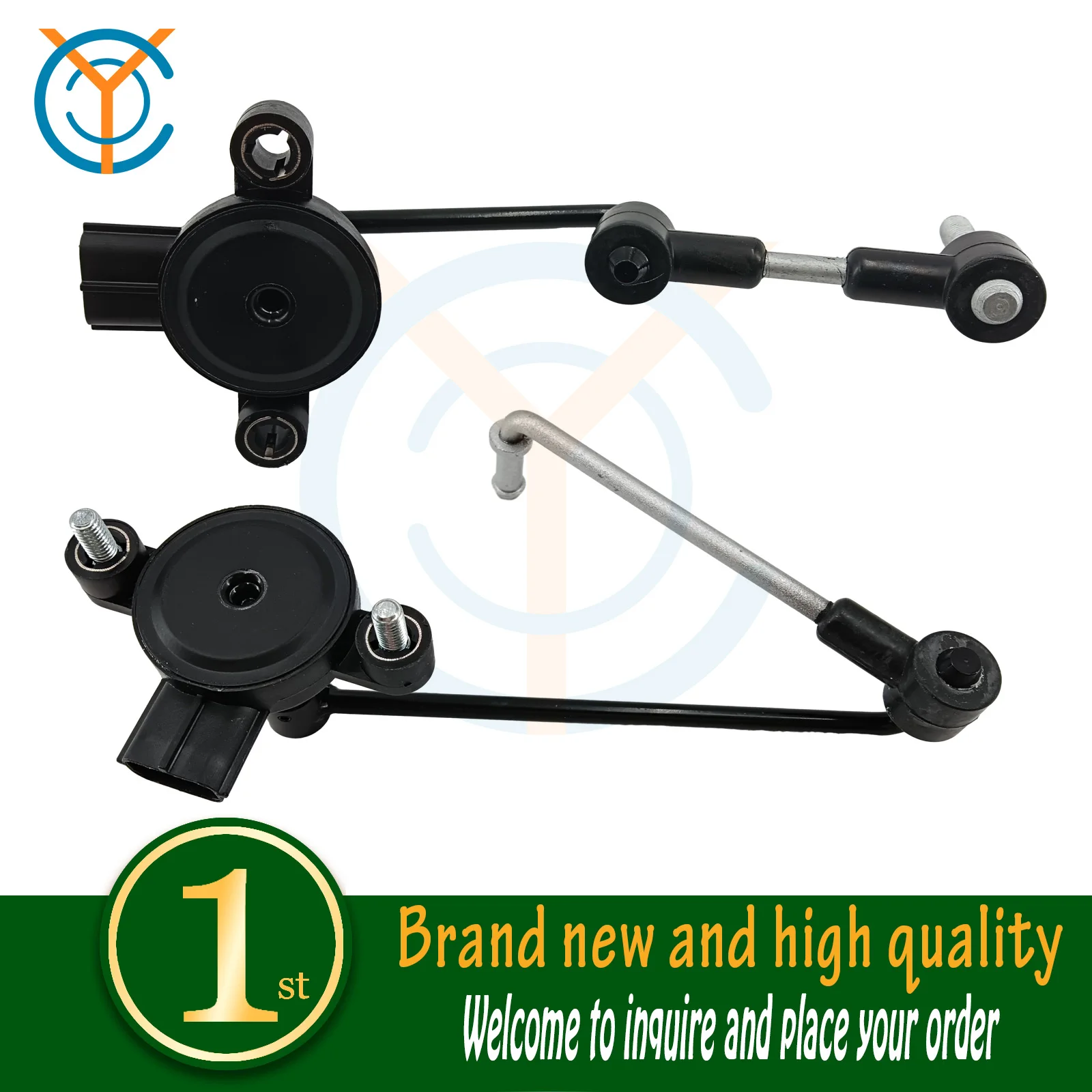 Rear Front Air Suspension Height Level Sensor Compatible With Land Rover Range Rover P38 2.5L 4L 4.6L BMW Z4 ANR4687 ANR4686
