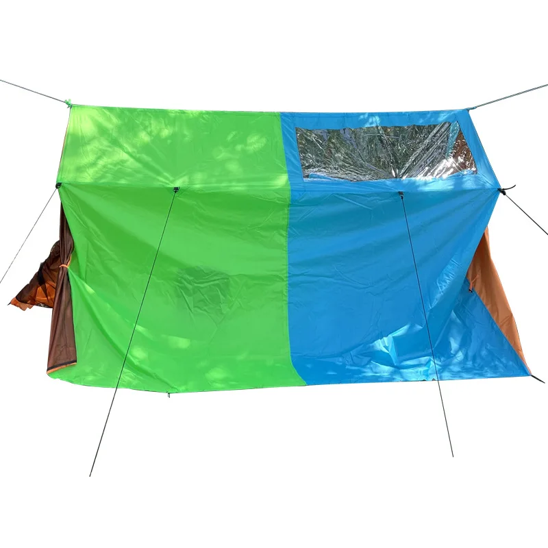 3-4 people integrated tree tent outdoor camping tent park travel rainproof camping