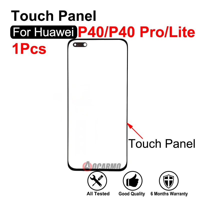 For Google Pixel 4 XL 4xl 4A 4G 5G Front Outer Glass Panel Cover Touch Screen Plate Replacement Parts