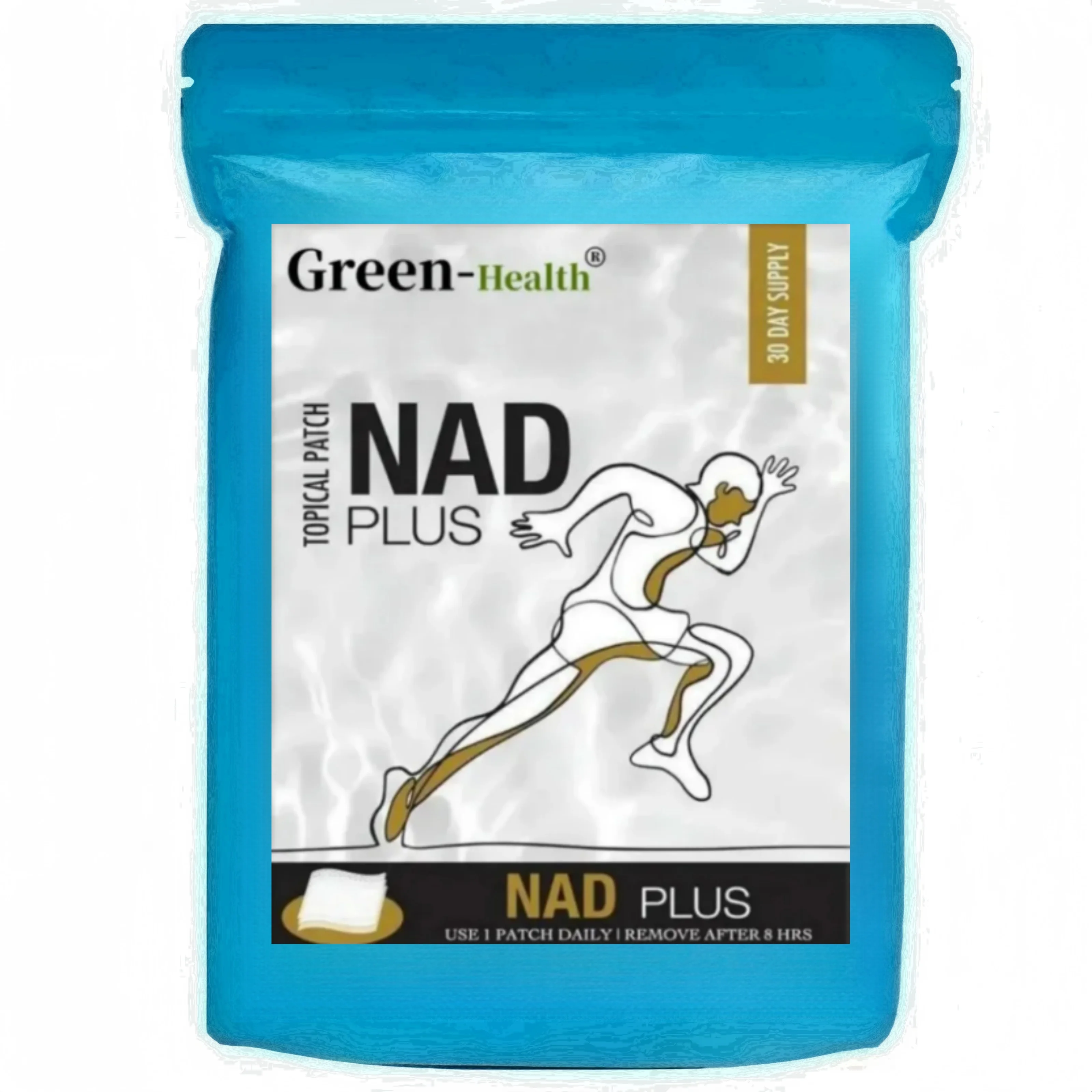 Nad Plus Transdermal Patches 30 แพทช์ (แหล่งจ่าย 30 วัน)