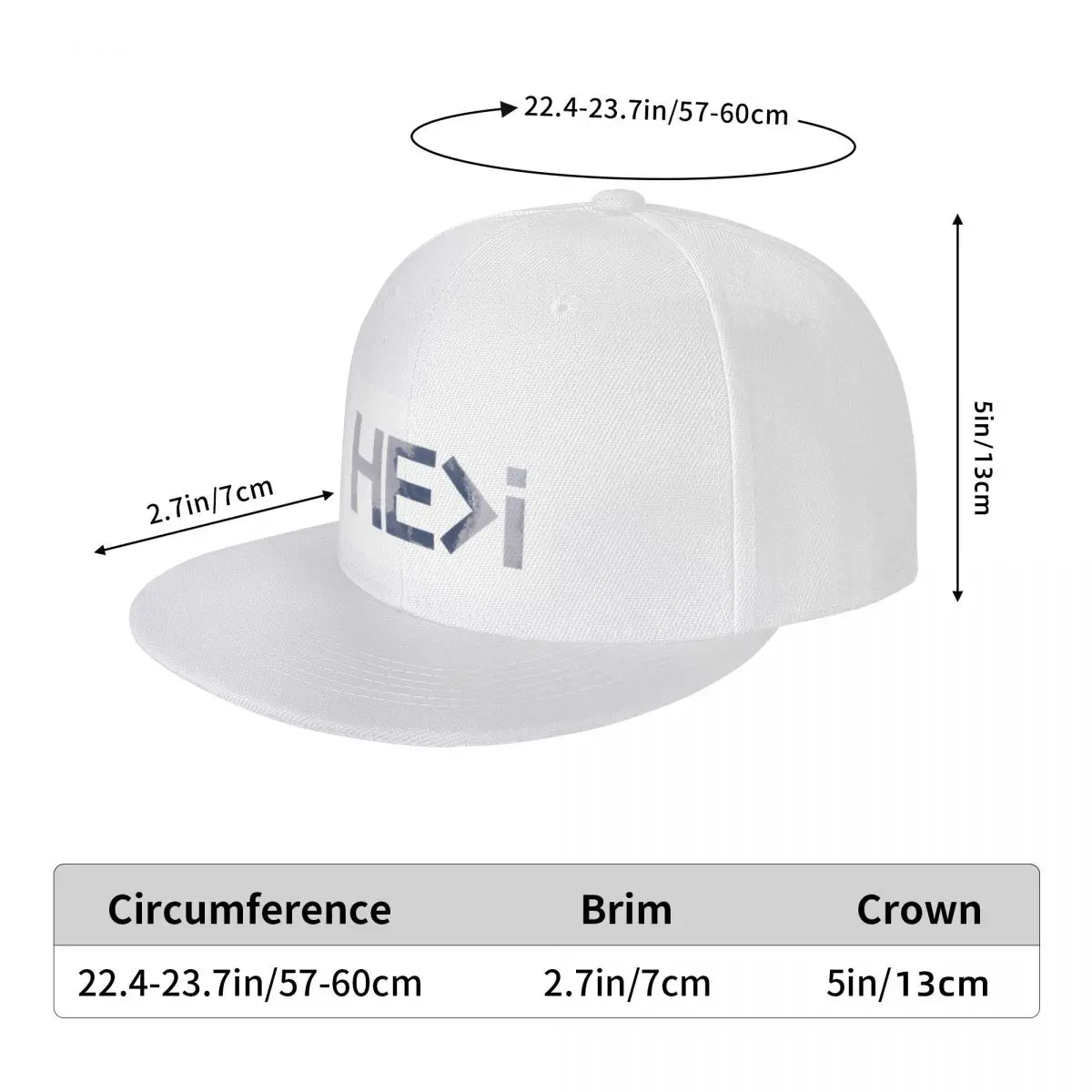 Ele é maior do que eu Hip Hop Hat Sunscreen Icon Cap Women'S Men