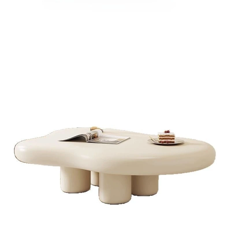 

Cloud coffee table living room household small apartment cream wind coffee table