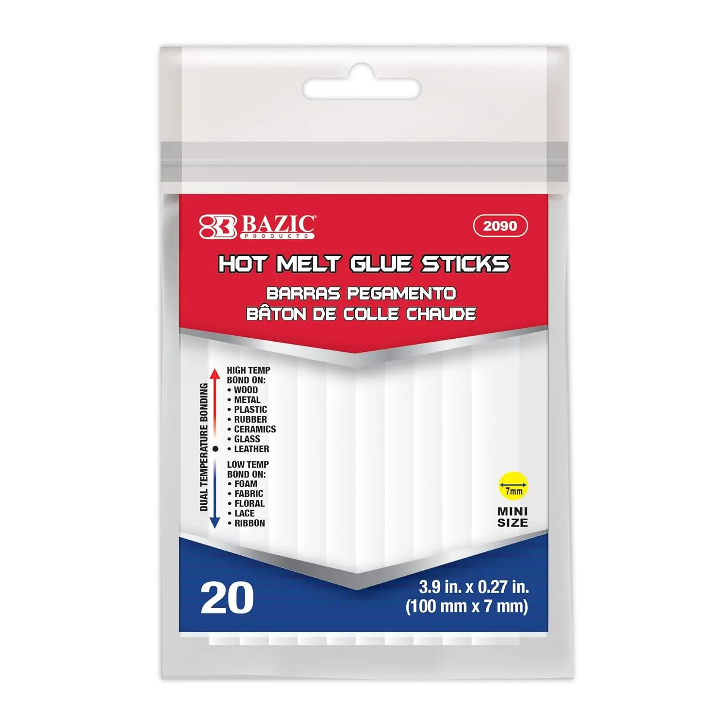 Glue Sticks Dual Temp Mini 3.9