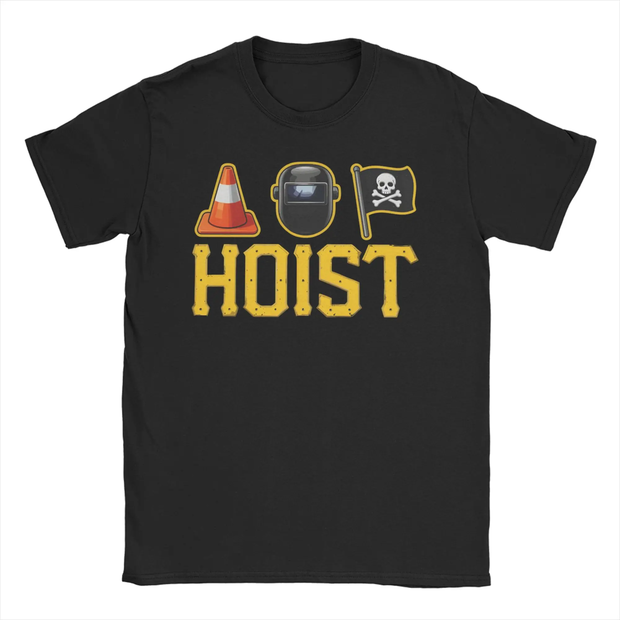 Men Women Hoist The Cone T Shirts  100% Cotton Tops Funny Short Sleeve Round Neck Tee Shirt Plus Size T-Shirt