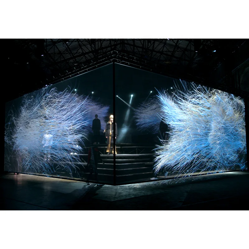 

Free Sample Testing Hologauze Scrim Holo Mesh Screen for Projection