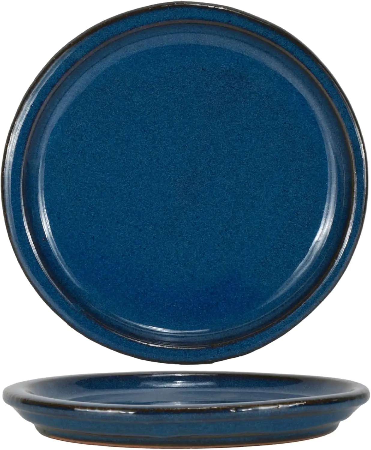 

Ceramic Plant Saucer - Indoor Pot Trays, 13 Inches, 2 Packs