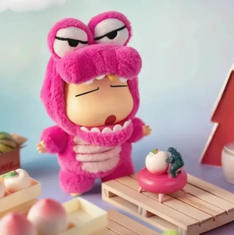 핫 크레용신짱 블라인드 박스 코스튬 파티 시리즈 비닐 인형 애니메이션 액션 피규어 미스터리 박스 귀여운 컬렉션 모델 장난감 선물