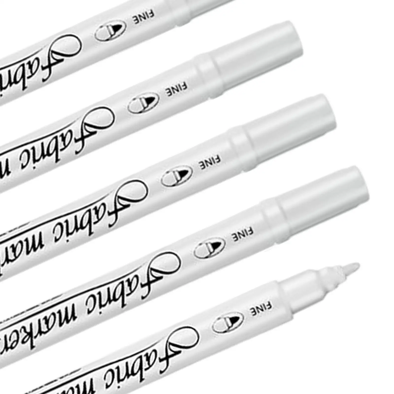 

5Pcs Oily White Marker Pen Graffiti Pens Waterproof Art for Draw