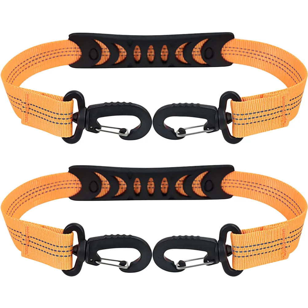 

2 шт. универсальные портативные ремни для роликовых коньков, лыжных ботинок, обуви для фигурного катания, складные ручные ремни-держатели для обуви, прочные