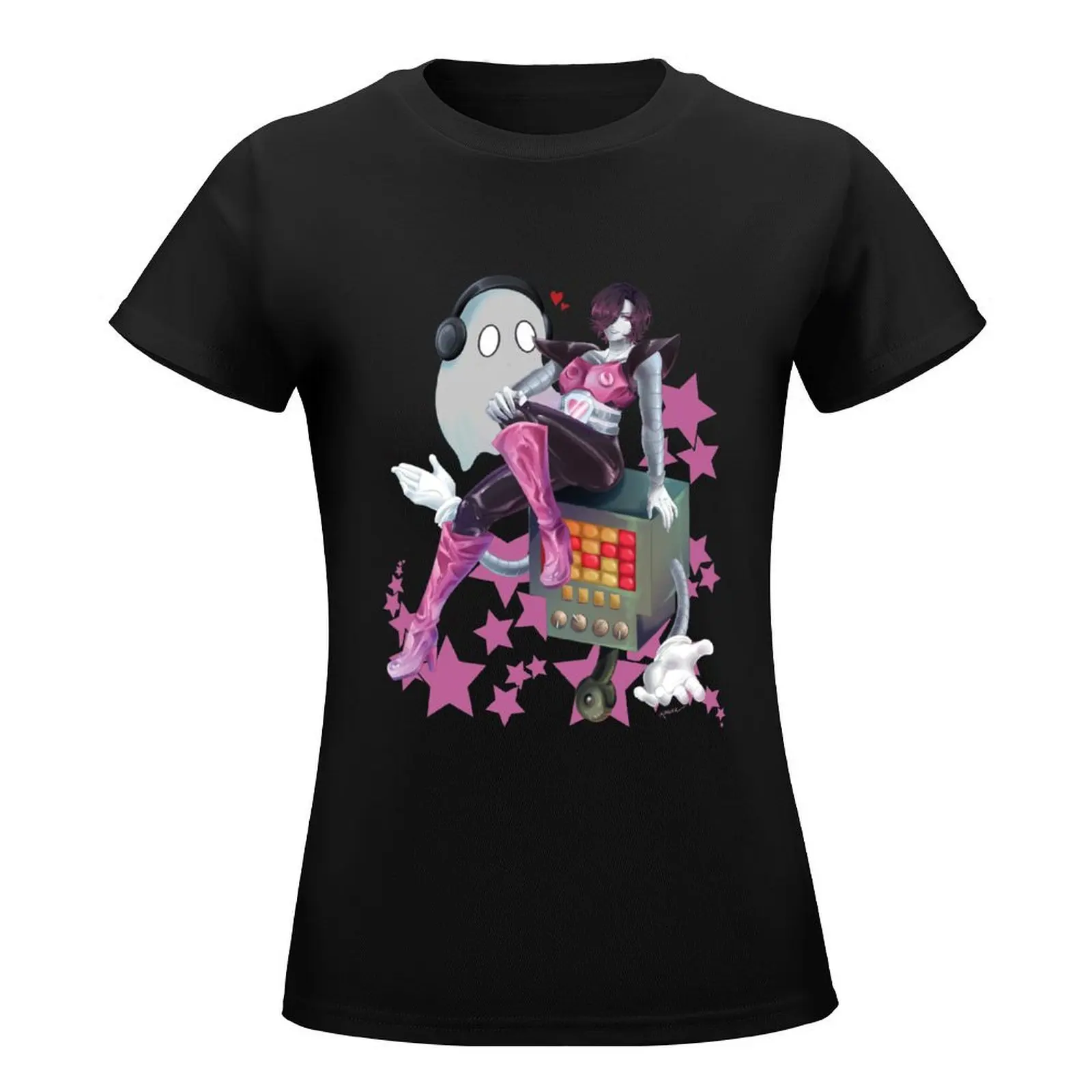 Undertale - Mettaton EX (Alternate) T-Shirt Blouse Aesthetic clothing Female clothing Women t shirt