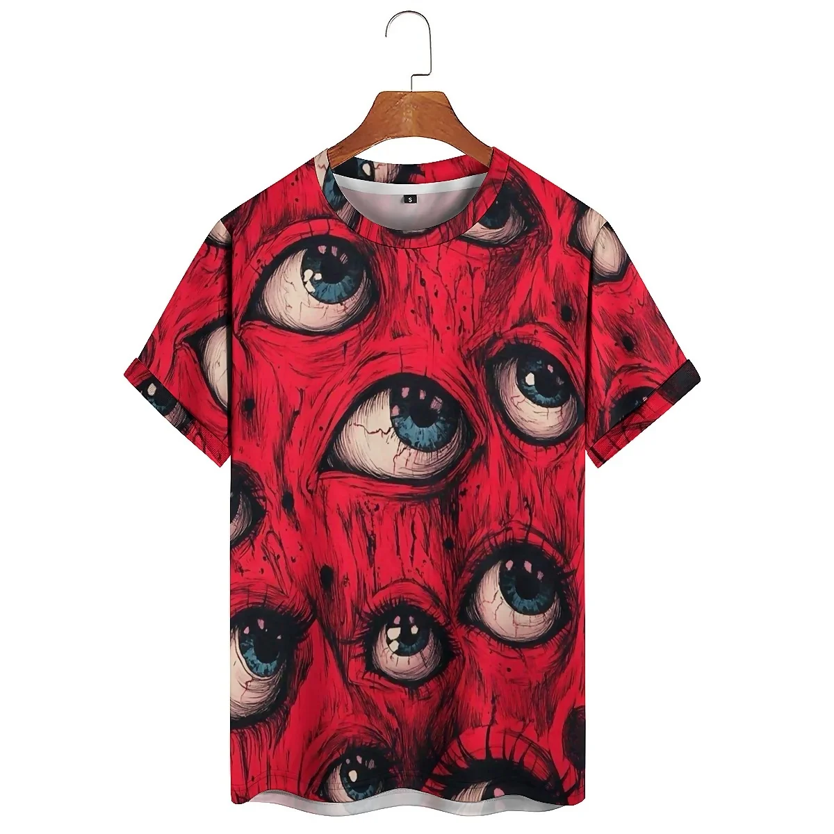 

2026 New Outdoor Sports Men's 3D Printed Short-Sleeve T-Shirt - Loose-Fit Smooth Top