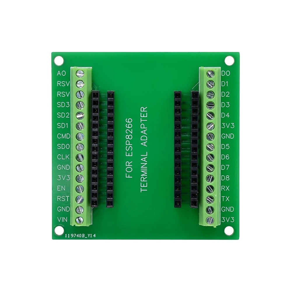 A14M ESP8266 Breakout Board ESP8266 Expansion Board GPIO 1 Into 2 for 38 Pins ESP8266 ESP-12E NodeMCU Development Board