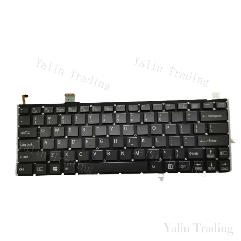 Teclado AA+ para ordenador portátil Sony VAIO 13 SVD13 149244611US, Original, probado, totalmente compatible, teclado con diseño estadounidense