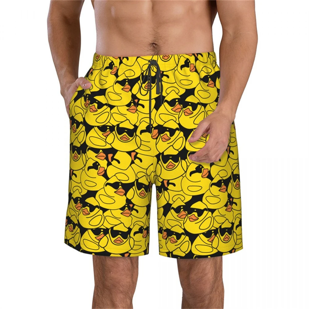 Funny Shorts Men Summer Shorts Man Elastic Waist Men's Pants 3D Animal Print Beach Breathable Board Shorts Harajuku Swim Trunks