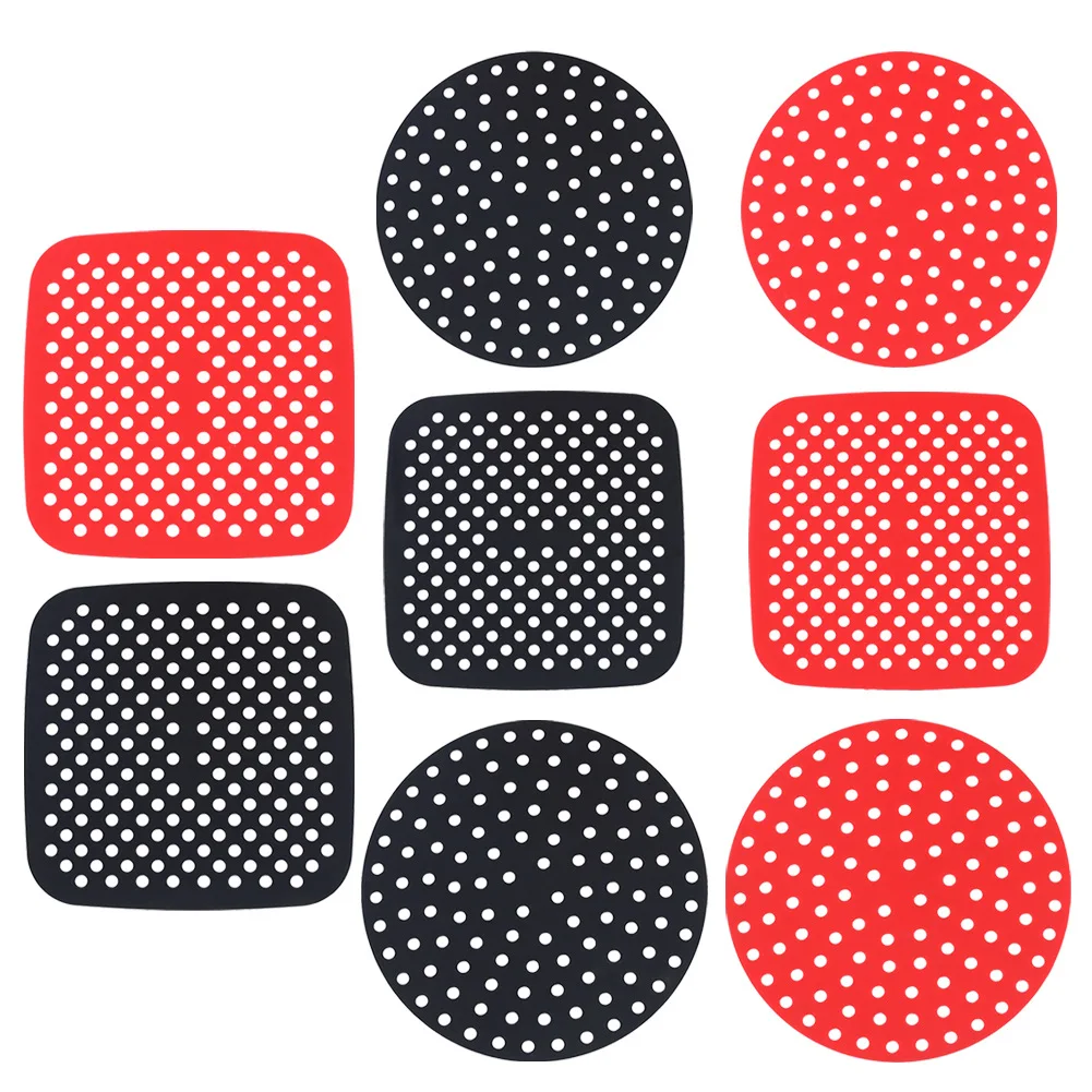 High Quality Air Fryer Silicone Mat Kitchen Accessories Nonstick Baking Mat Pastry Tools Accessories Bakeware Oil Mats