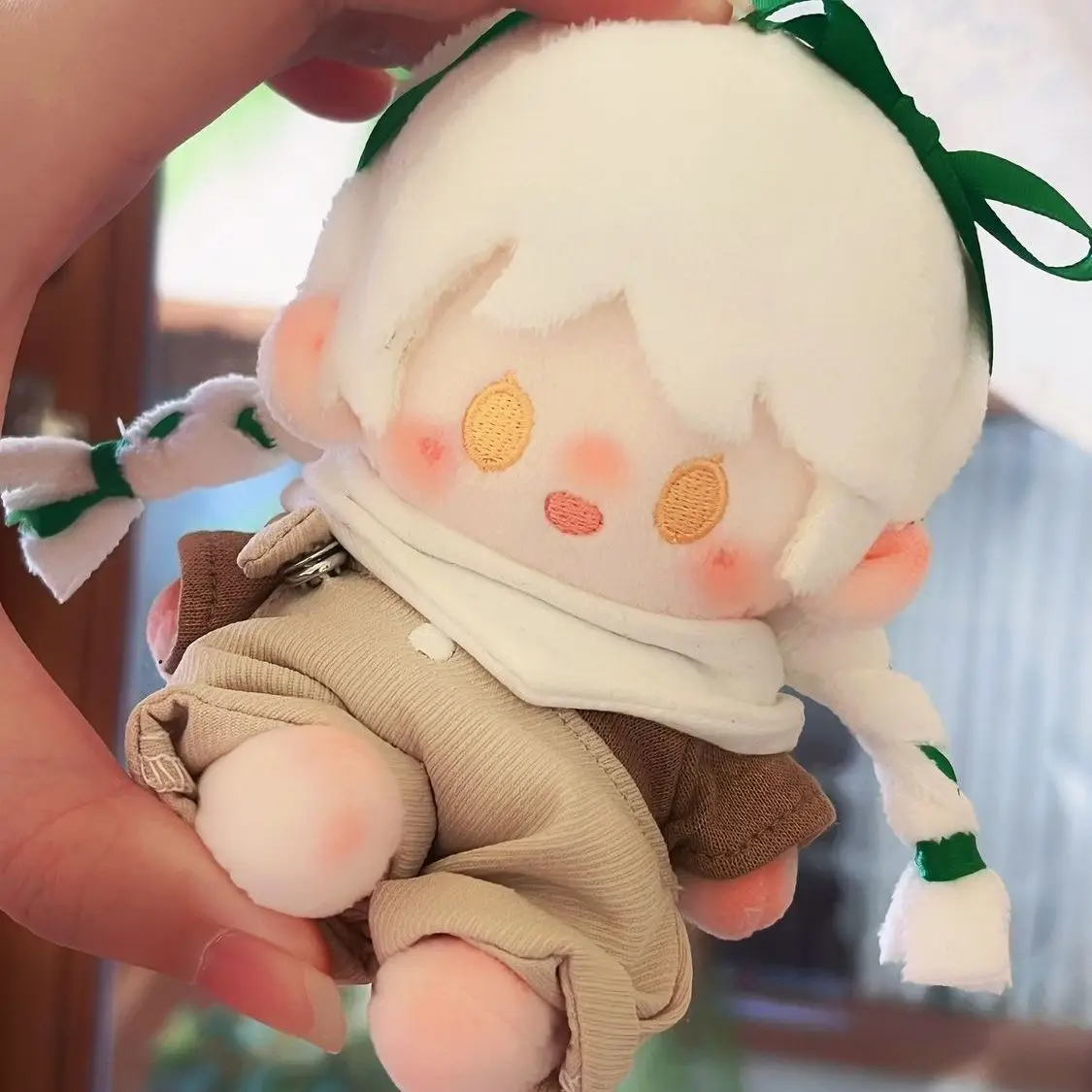 Poupée en coton de 10 cm Sky: jeu d'anime pour enfants de la lumière, jouet en peluche, déguisement mignon, parfait pour les adultes/enfants comme cadeau de collection.