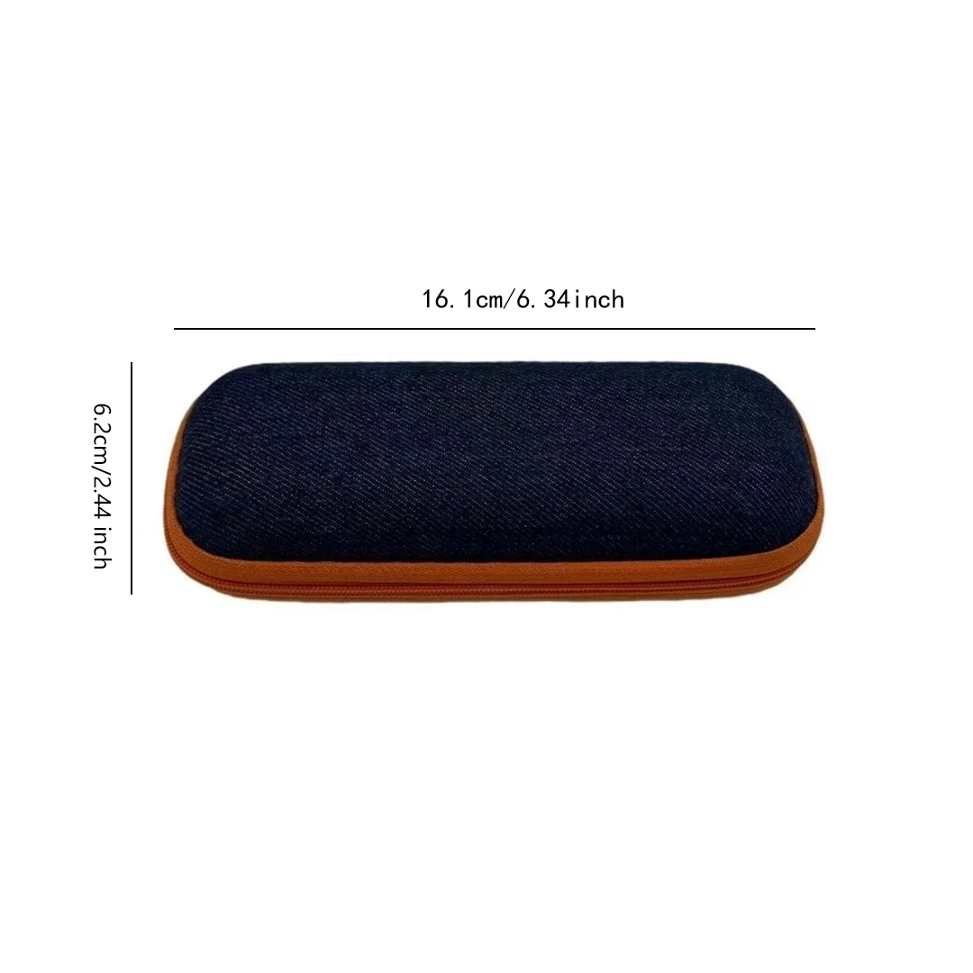 Sunglasses Case Eyewear Cases Cover For Women Men,Eyeglass Cases Hard Protective Shell Glasses Box With Zipper New PH2