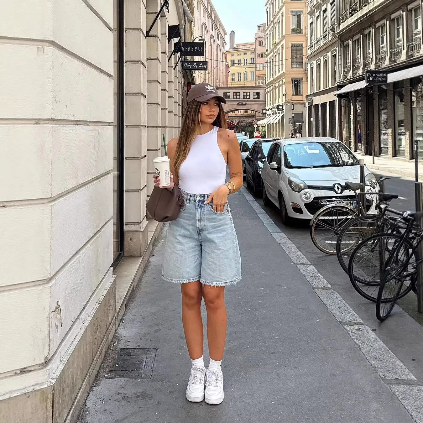 2026 Spring Summer Women Jeans Vintage Distressed High Waist Shorts Pants Bottoms Loose Denim