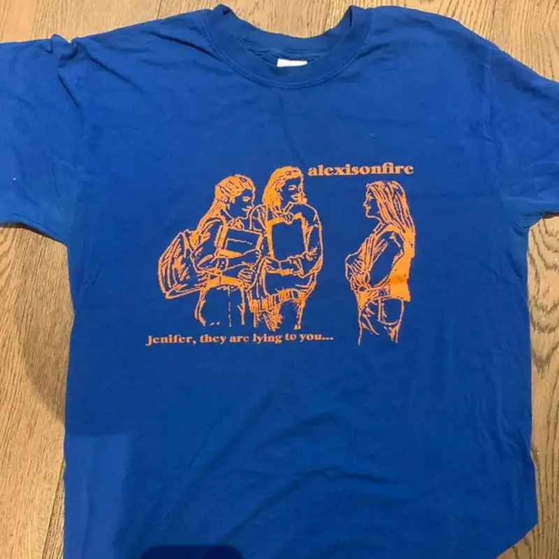 Alexisonfire Band Jenifer They Are Lying To You T shirt Blue Size S 4XL NI039