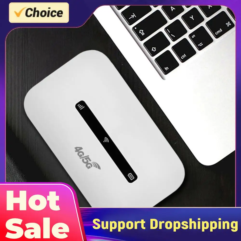 

Мобильный Wi-Fi роутер 4G LTE, поддерживающий от 8 до 10 пользователей, беспроводной интернет-роутер со скоростью 150 Мбит/с и слотом для SIM-карты для дома, офиса, автомобиля, путешествий