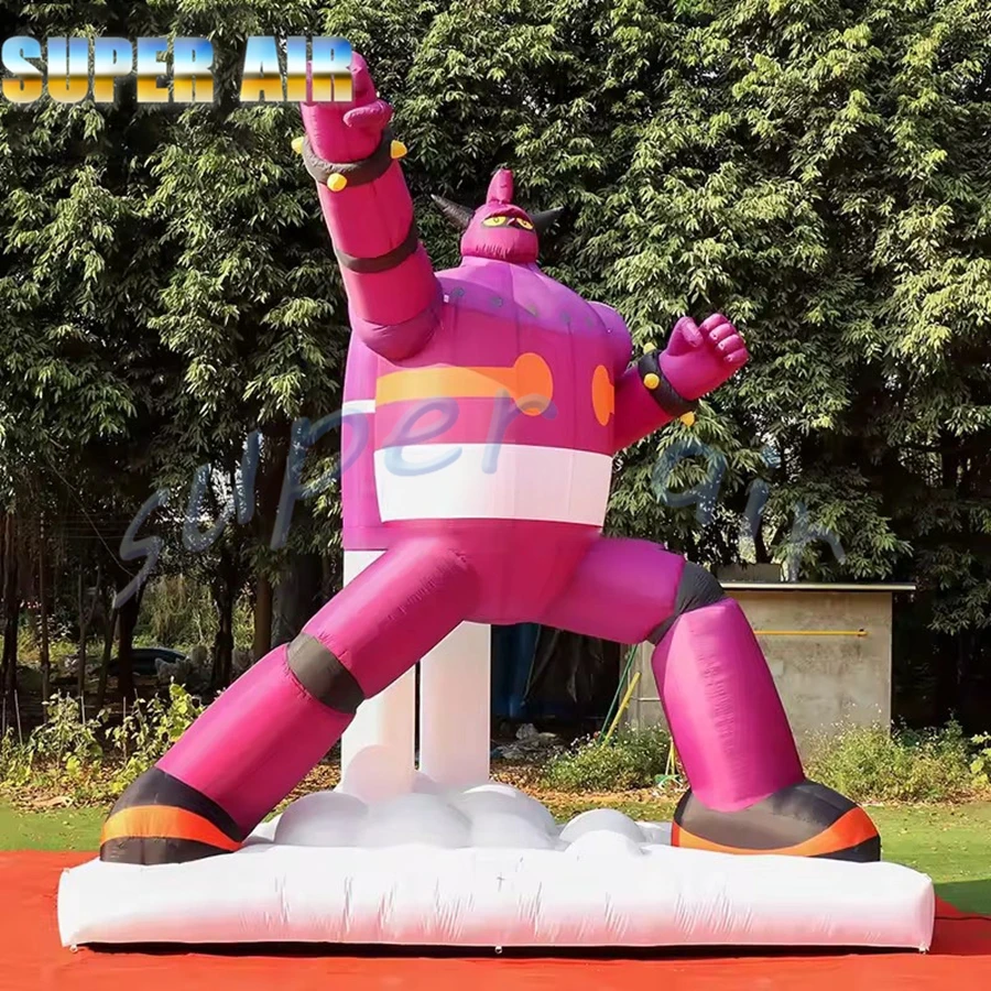 Modelo inflable súper genial, robot inflable enorme para club robótico