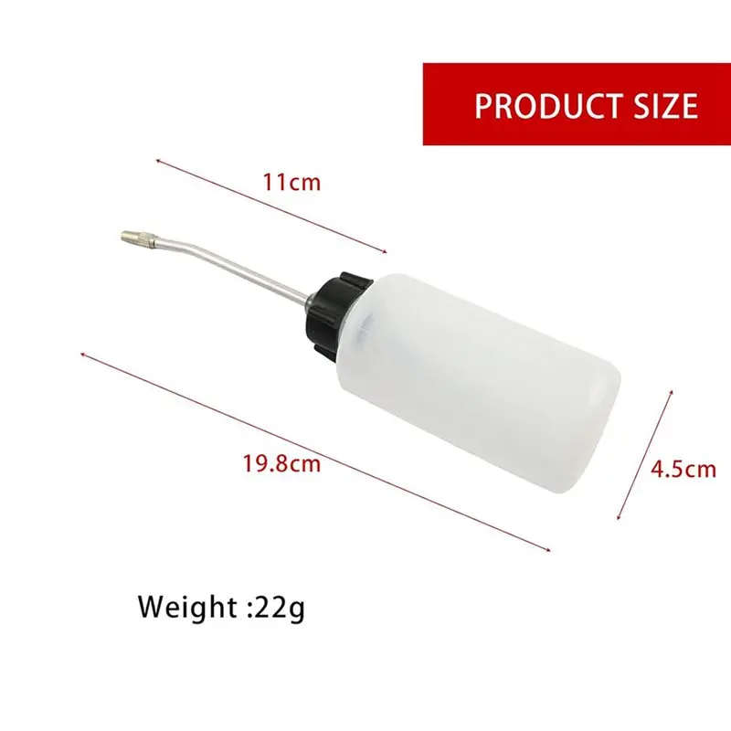 20Pcs Sewing Machine Oiler,120Ml Oil Dispenser With Long Angled Spout,Screw On Cap Extended Spout Oil Bottle