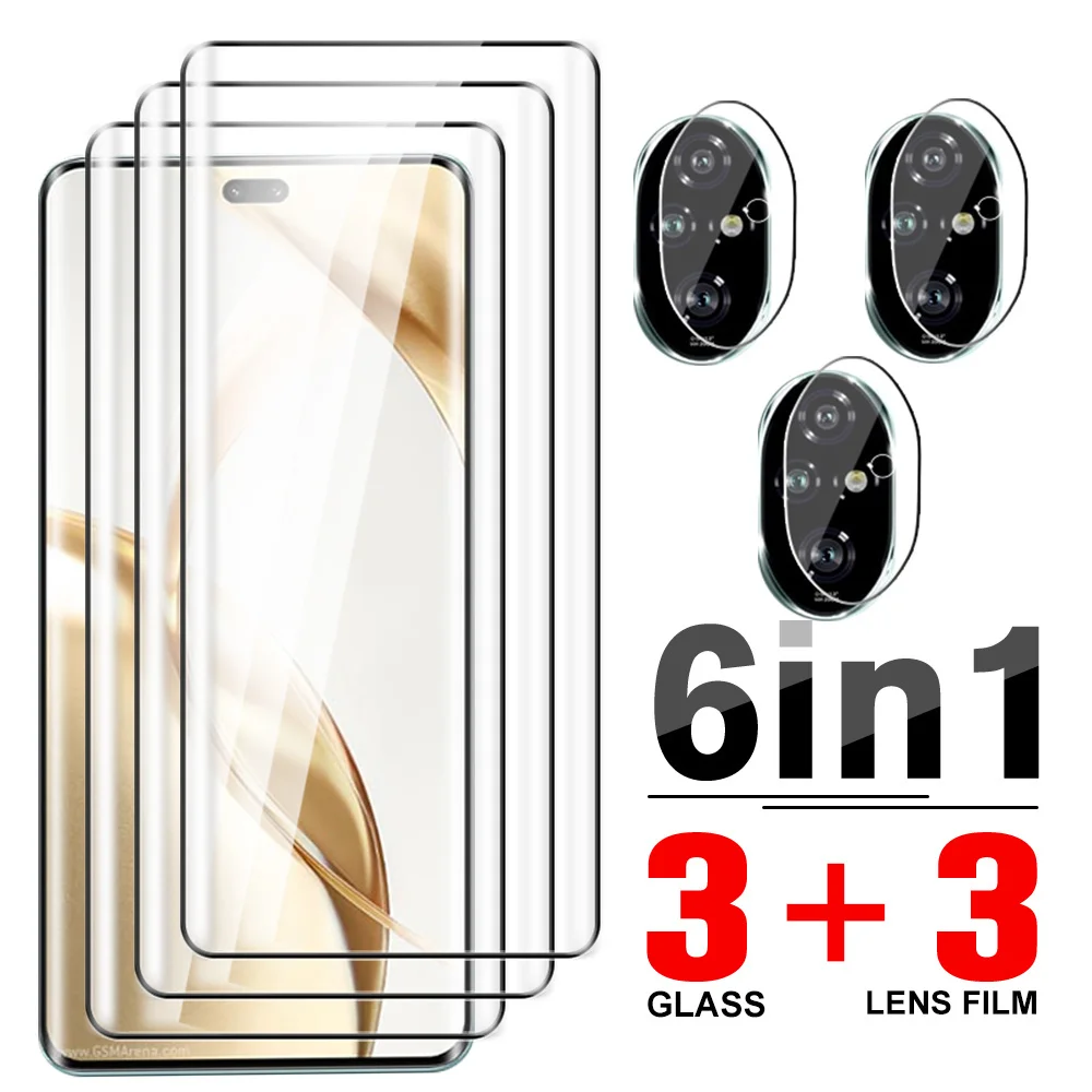 Screen Protector 6In1 Tempered Glass For Honor Honor200 Honar 200 Pro Honor200pro Camera Lens Film