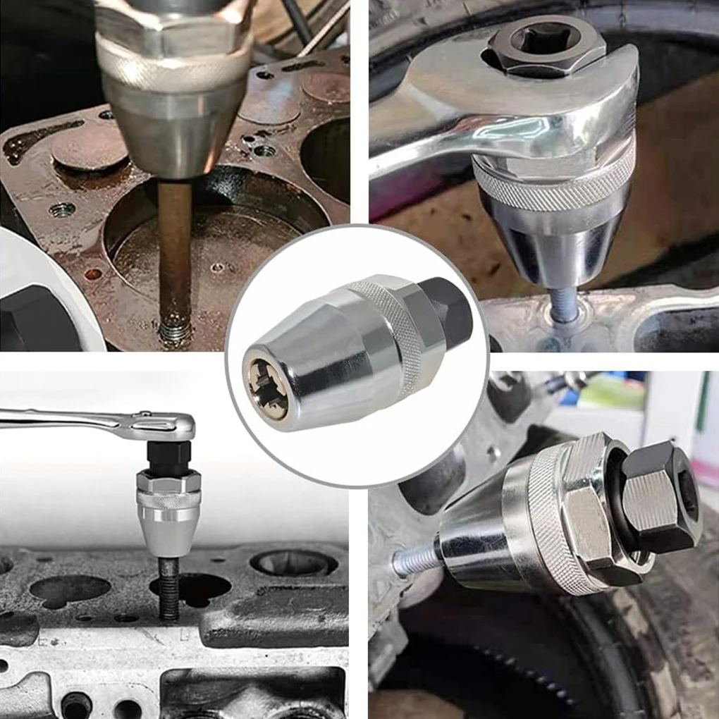 

Съемник шпилек Болты Съемник шпилек для извлечения 6-13 мм Инструмент для удаления сломанных винтов Окрашенные поверх и ржавчины Плотные болты закругленные