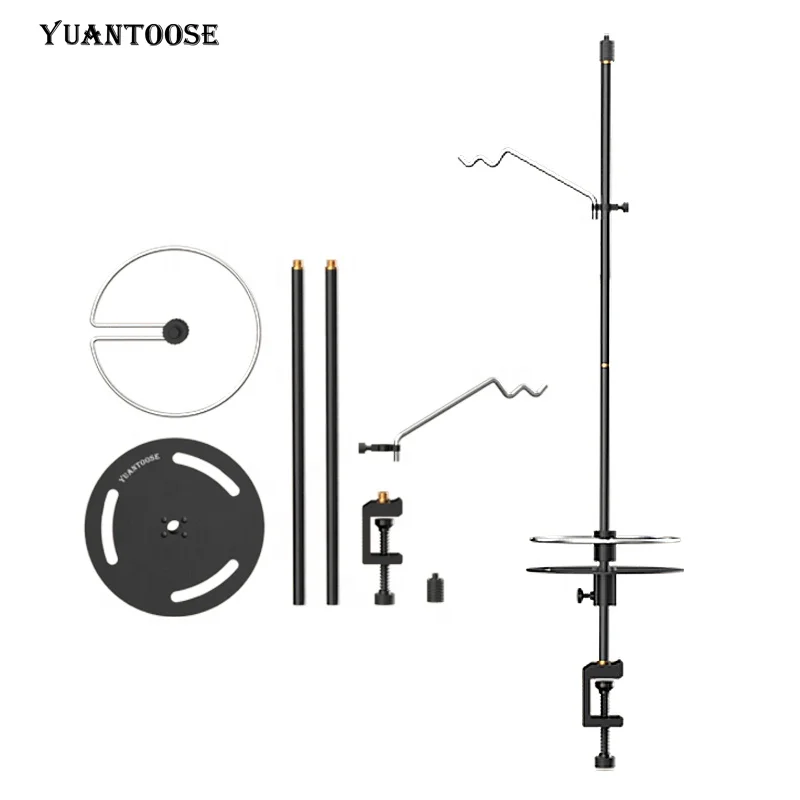 

Light Stand With Shelf