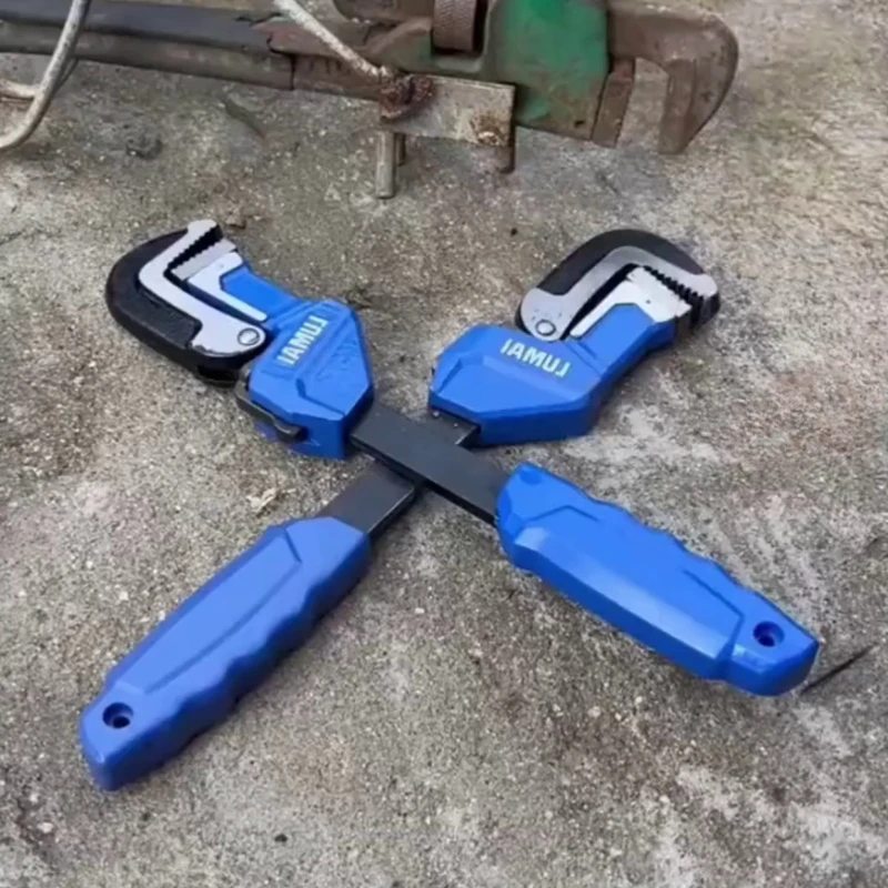 

Key Universal Tools Plumbing Heavy Duty Bathroom Tap Clamp SpannerAdjustable Pipe Tube Wrench Plumber Pliers