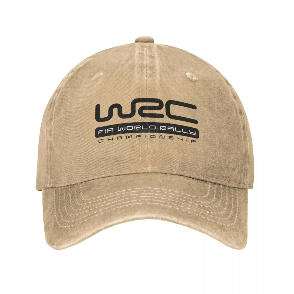 

WRC Racing World Rally Championship Baseball Caps Casual Distressed Denim Sun Cap Unisex Style Running Golf Adjustable Caps Hat