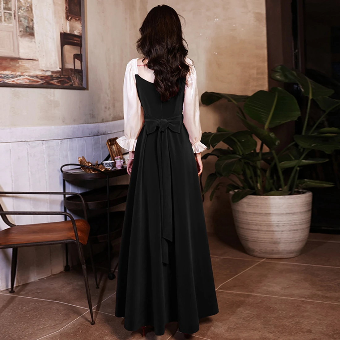 New Arrival A-Line Prom Dress In Ankle-Length for Women's Formal Party