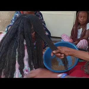 Chebe Powder 100% natürliches Haar Rekrise, verbessert die Haardichte, nährt Follikel, Feuchtigkeitscurly -Haarprodukte 100g 9 Hauptverkaufspulver von Chebe - №5