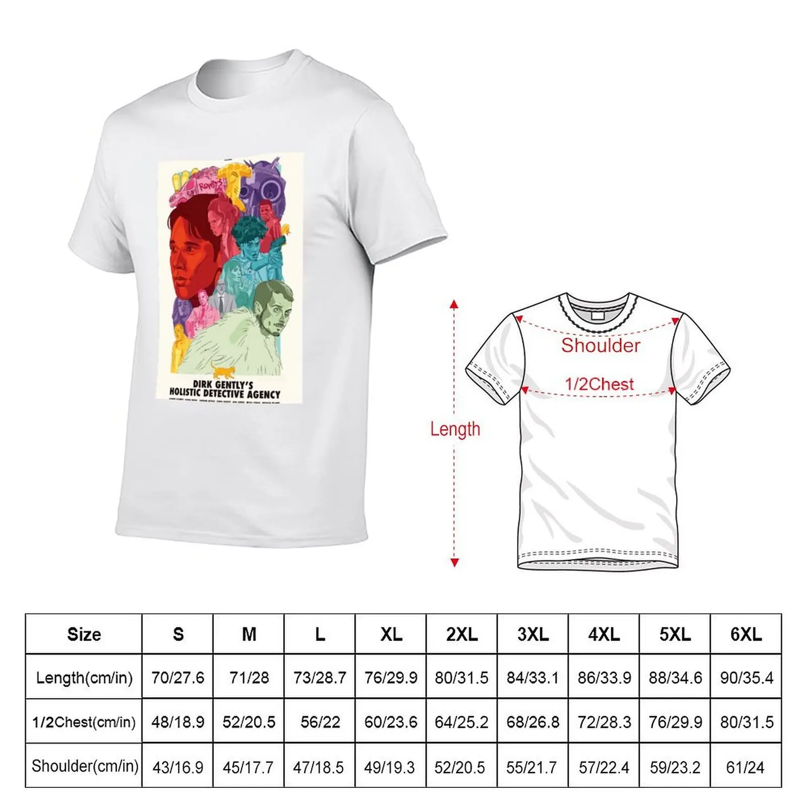 Dirk Gently's Holistic Detective Agency T-Shirt new edition graphics mens graphic t-shirts big and tall