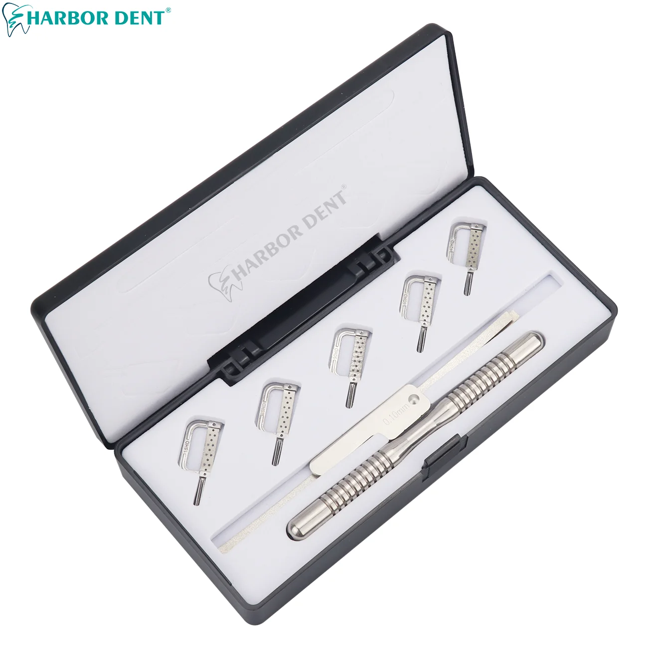 Dental Orthodontic Interproximal Enamel Reduction Automatic Strip With  15 To 90 HD Double Sided Strip+Handle Dentistry Tools