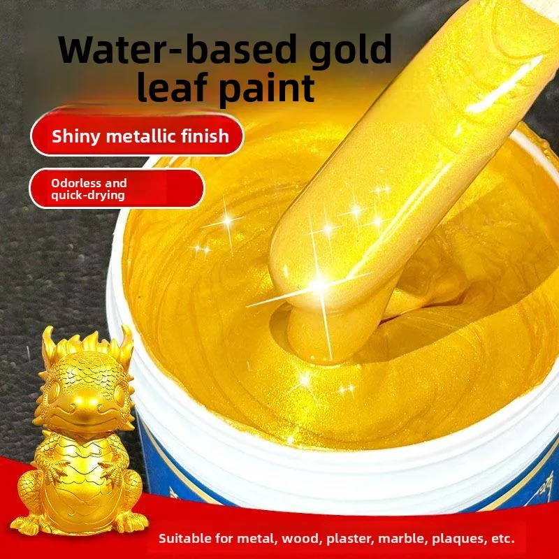 

Super Bright Gold Foil Paint Thermal Gold Paint Oil Glossy Gold Paint Gold Color Water-Based Gold Powder Paint Metal Paint An...