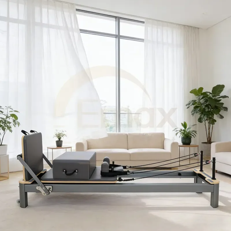 for Pilates Reformer with High Quality Leather Silent Smooth Wheels Easy Installation for Beginners and Professionals New